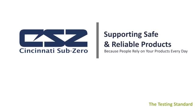 ZP Battery Test Chambers from CSZ