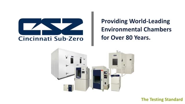 Cincinnati Sub-Zero Test Chambers
